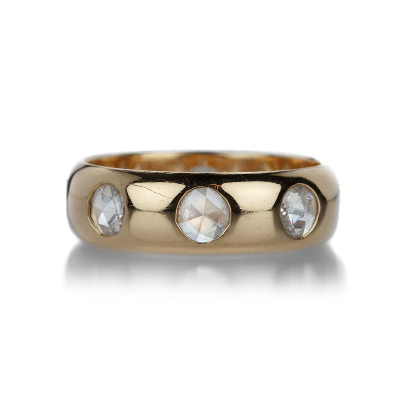 Diana Mitchell Round Rose Cut Diamond Eternity Band | Quadrum Gallery