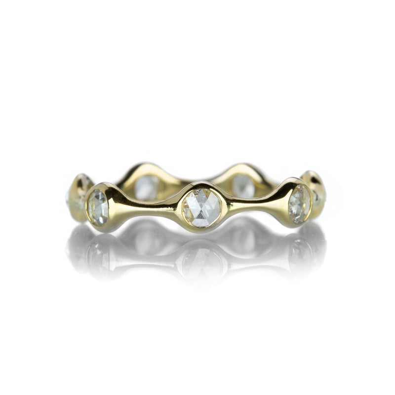 Diana Mitchell Round Eternity Band with Rose Cut Diamonds | Quadrum Gallery