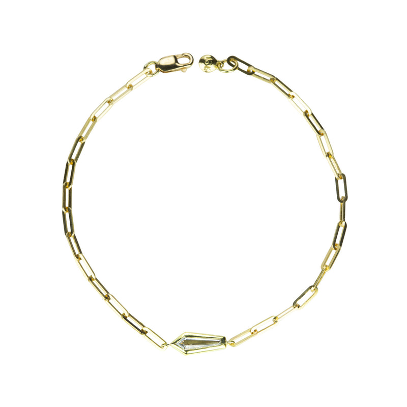 Diana Mitchell Tapered Diamond Station Chain Bracelet | Quadrum Gallery