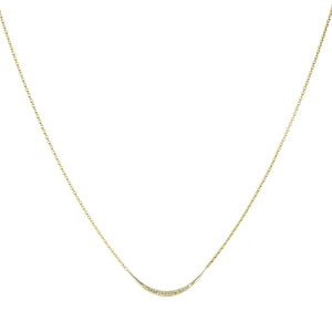 Diana Mitchell Champagne Diamond Arch Necklace | Quadrum Gallery