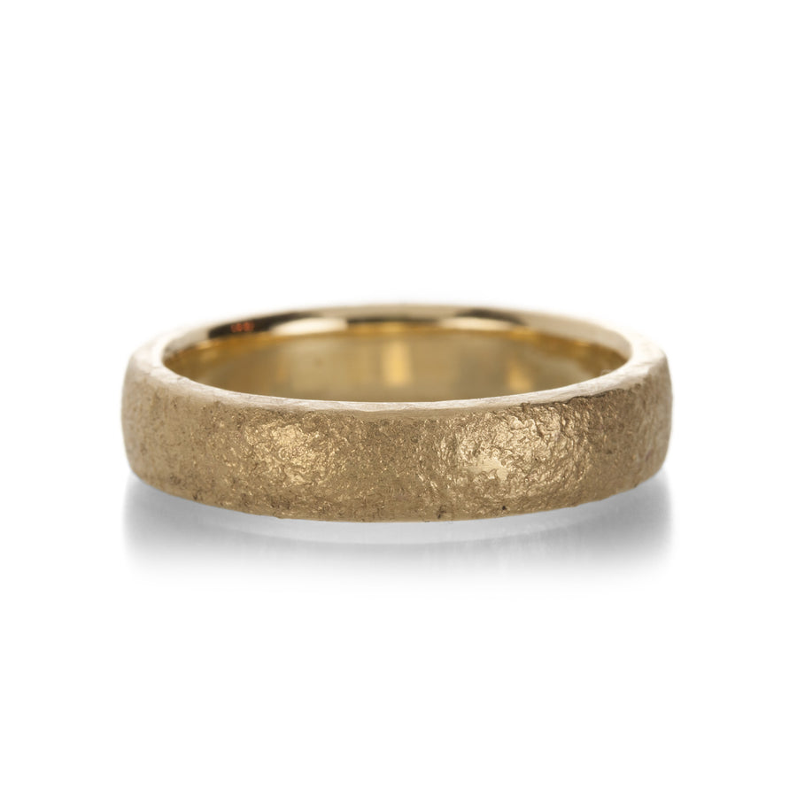 Edward Burrowes 5mm 18k Yellow Gold Domed Band | Quadrum Gallery