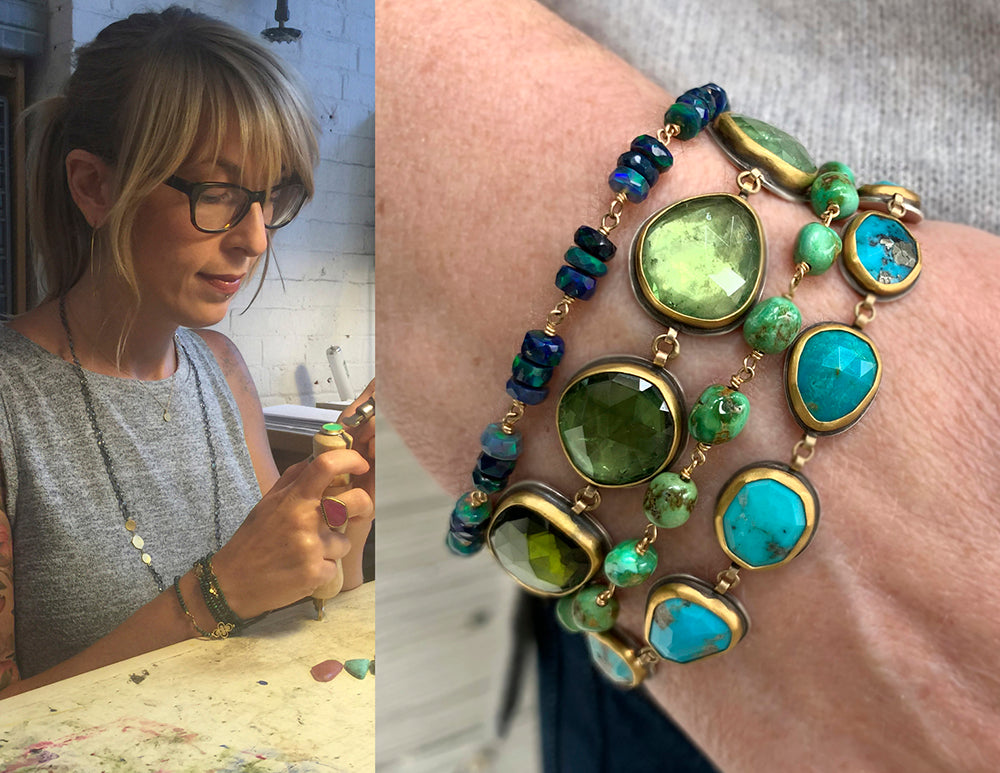 Ananda khalsa trunk show, ananda khalsa personal appearance, ananda khalsa bracelets, ananda khalsa earrings, ananda khalsa necklace, ananda khalsa rings, boston fine jewelry, boston designer jewelry 