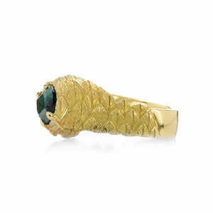Fannie Thomas Green Jay Ring | Quadrum Gallery
