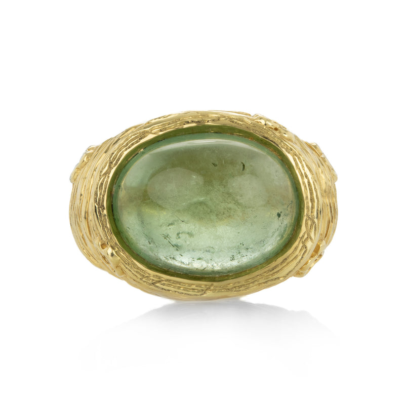 Fannie Thomas Green Tourmaline Nest Ring | Quadrum Gallery
