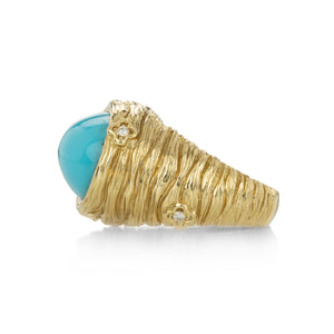 Fannie Thomas Turquoise Nest Ring | Quadrum Gallery