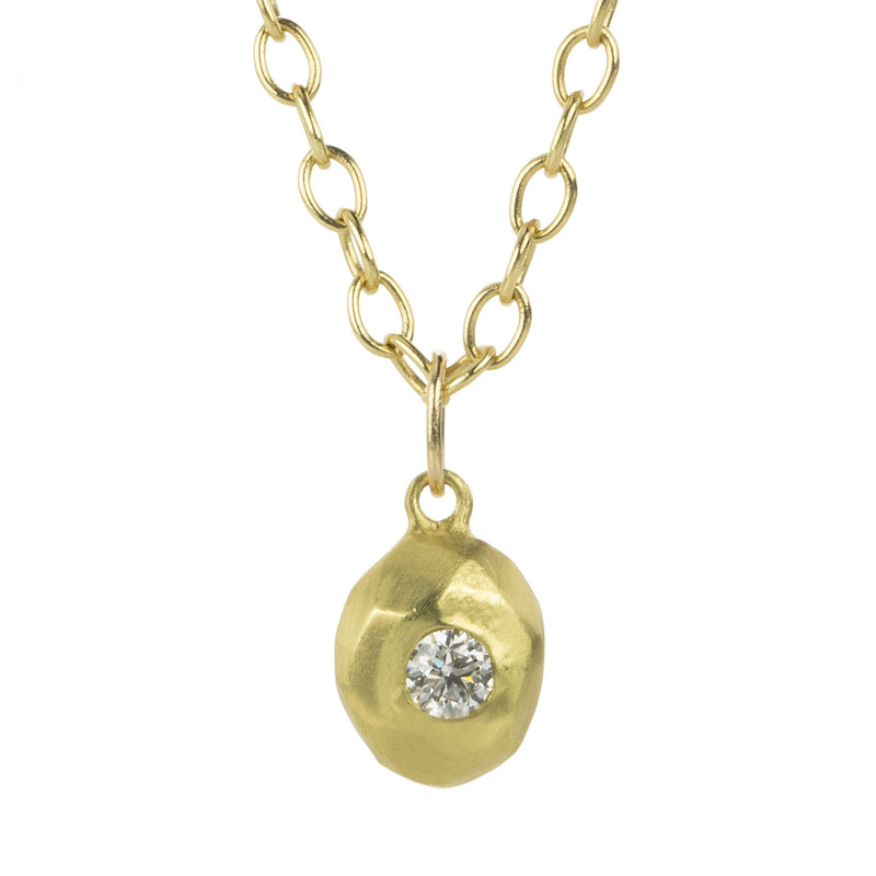 Fannie Thomas Diamond Pebble Pendant (Pendant Only) | Quadrum Gallery
