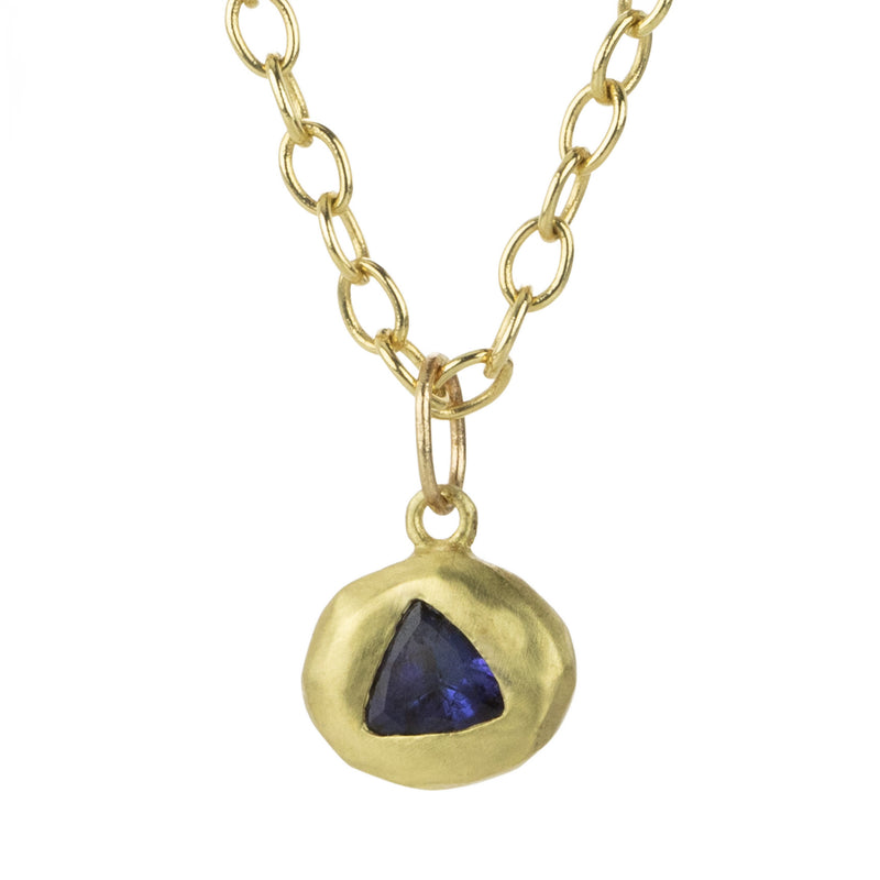 Fannie Thomas Tanzanite Pebble Pendant (Pendant Only) | Quadrum Gallery