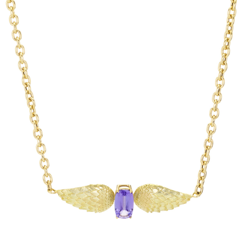Fannie Thomas Tanzanite Angel Wing Necklace | Quadrum Gallery