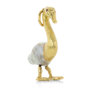 Fannie Thomas Black Swan Pearl Pendant (Pendant Only) | Quadrum Gallery