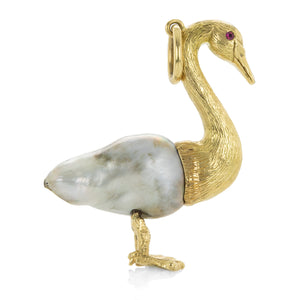 Fannie Thomas Black Swan Pearl Pendant (Pendant Only) | Quadrum Gallery