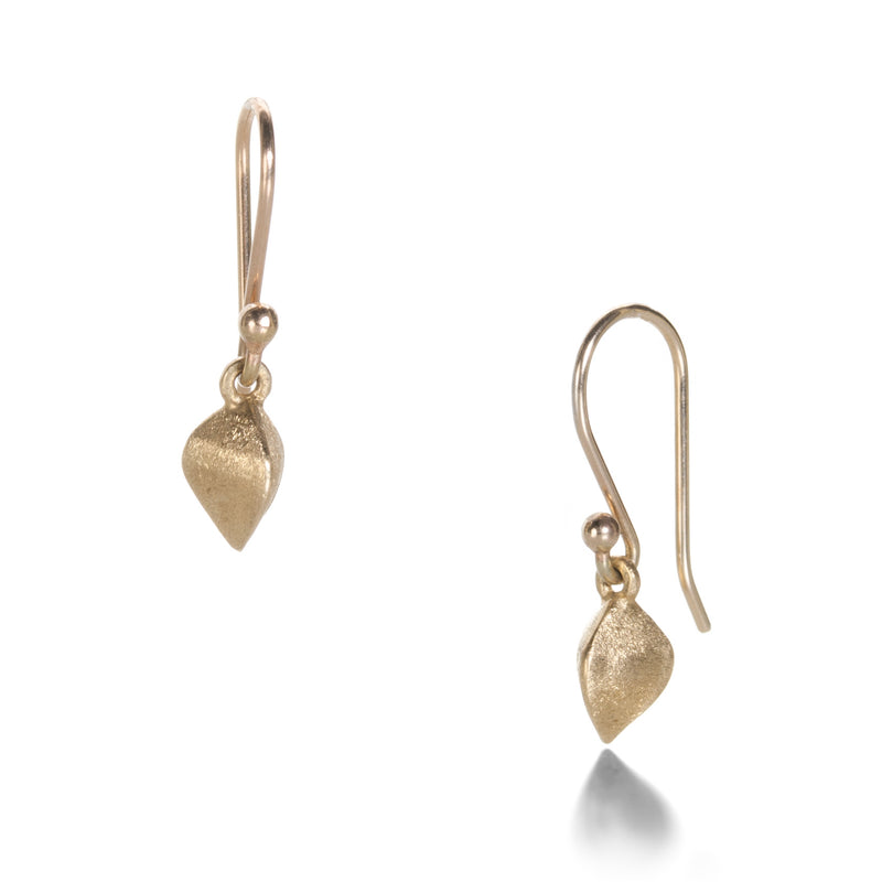 Gabriella Kiss Gold Groats Earrings | Quadrum Gallery