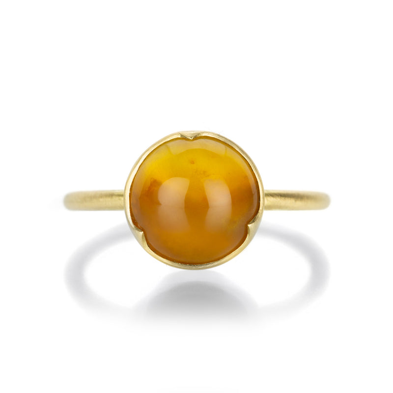 Gabriella Kiss Round Yellow Opal Ring | Quadrum Gallery