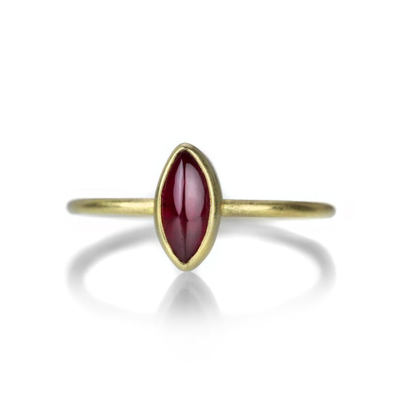 Gabriella Kiss Marquise Shaped Ruby Ring | Quadrum Gallery