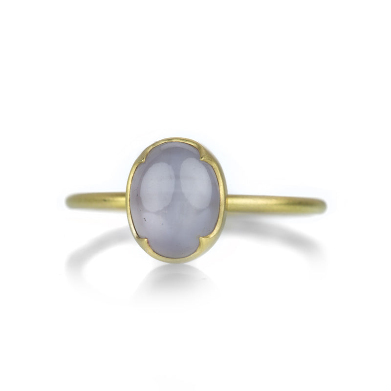 Gabriella Kiss Oval Mauve Star Sapphire Ring | Quadrum Gallery