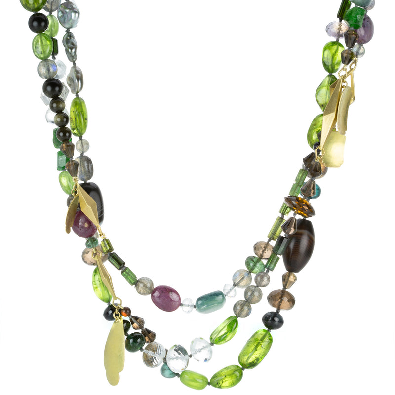 Gabriella Kiss Green Story Necklace | Quadrum Gallery