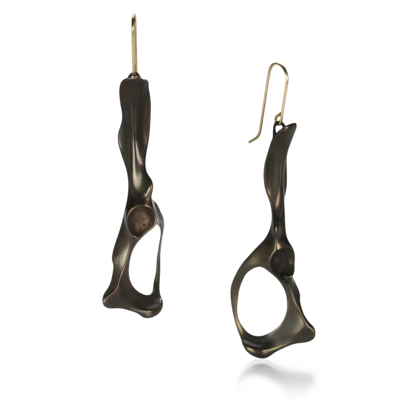 Gabriella Kiss Bronze Pelvis Earrings | Quadrum Gallery