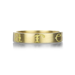 Gabriella Kiss 18k Yellow Gold Creare Band | Quadrum Gallery