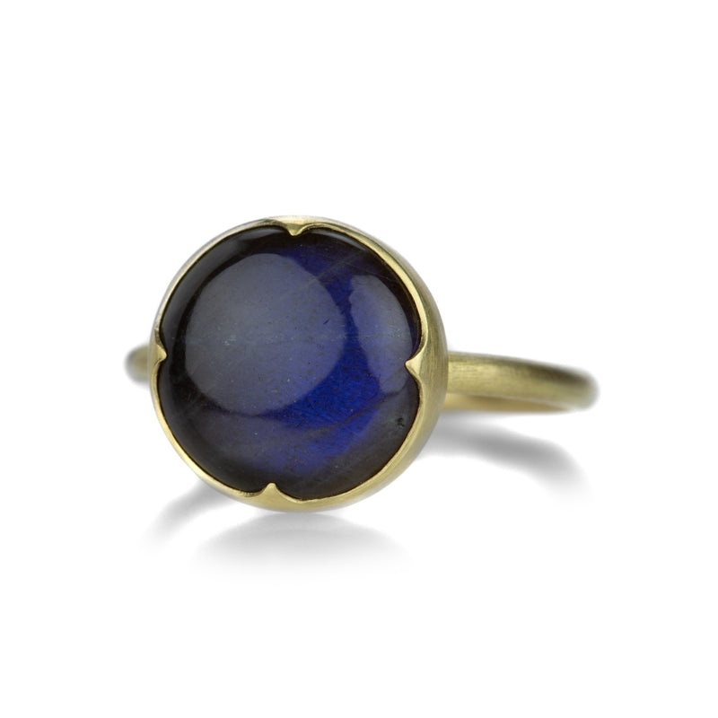 Gabriella Kiss Round Spectrolite Ring | Quadrum Gallery