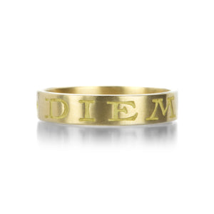 Gabriella Kiss 18k Gold Carpe Diem Band | Quadrum Gallery