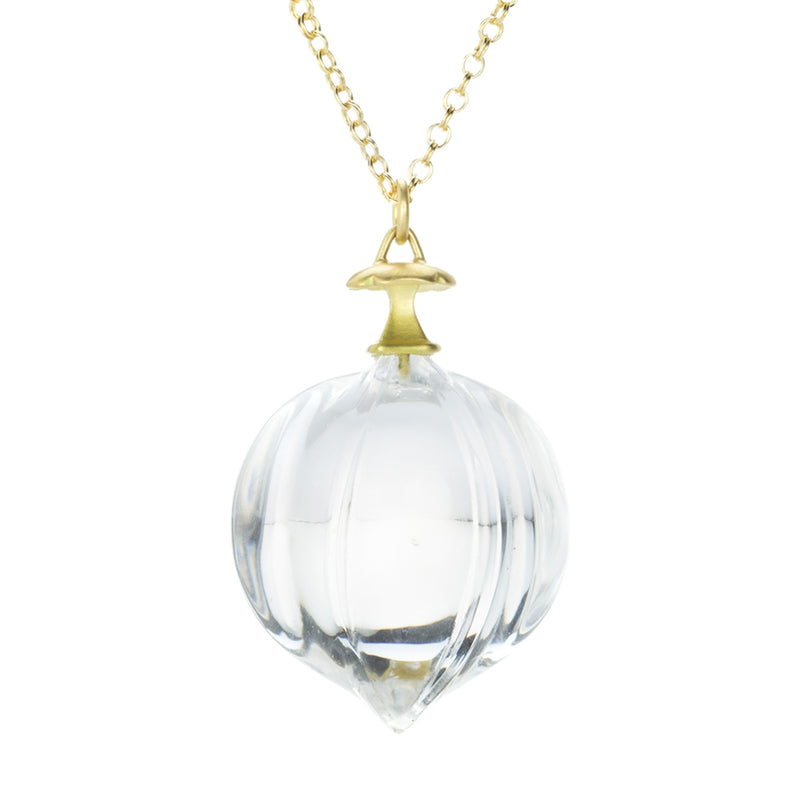 Gabriella Kiss 18k Crystal Hickory Nut Necklace | Quadrum Gallery