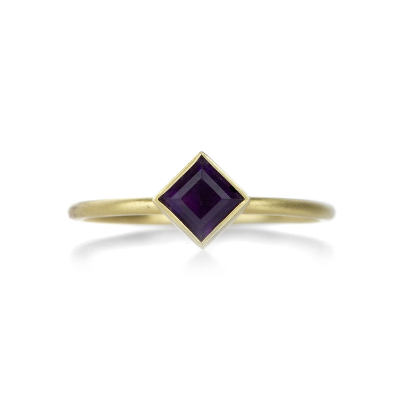 Gabriella Kiss 18k Square Amethyst Ring  | Quadrum Gallery