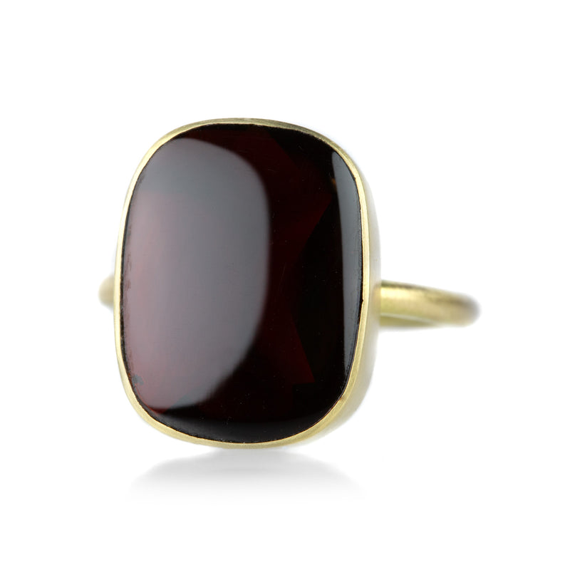 Gabriella Kiss Cushion Shaped Almandine Garnet Ring | Quadrum Gallery