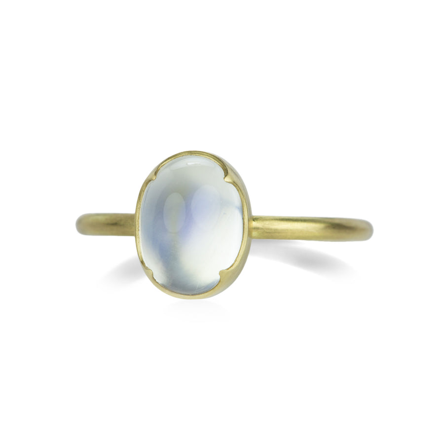 Gabriella Kiss  18k Oval Moonstone Ring | Quadrum Gallery