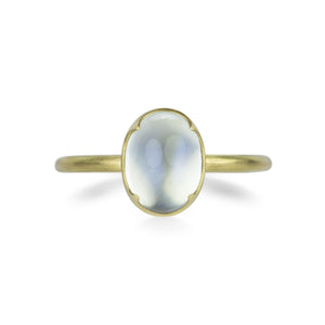 Gabriella Kiss  18k Oval Moonstone Ring | Quadrum Gallery