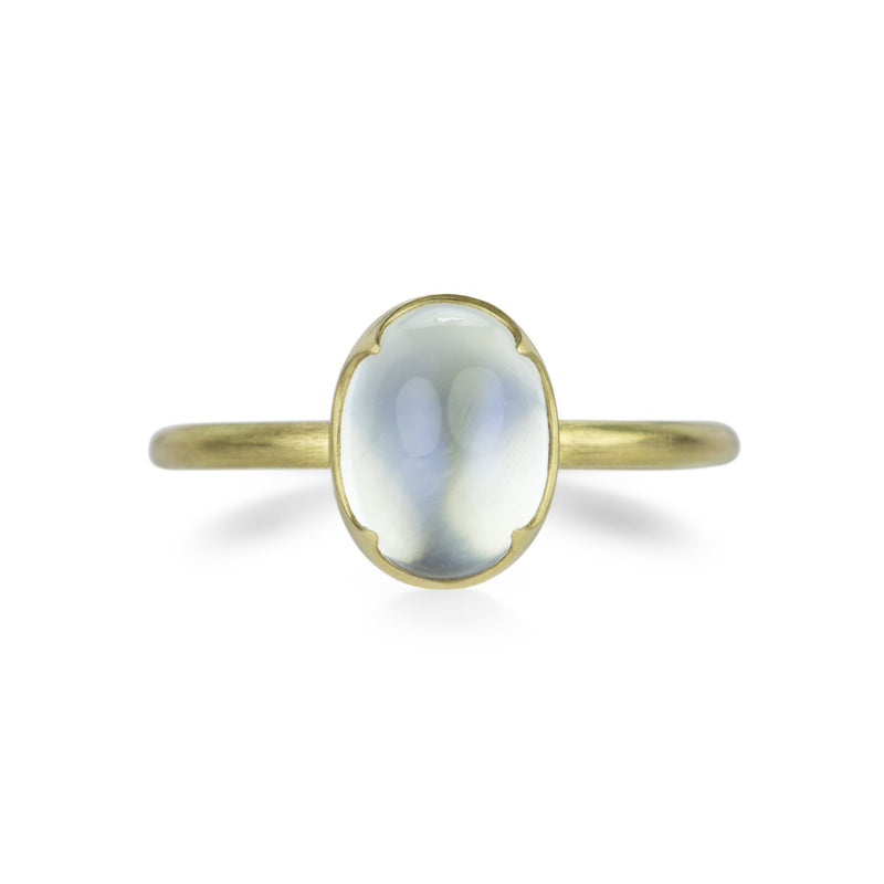 Gabriella Kiss  18k Oval Moonstone Ring | Quadrum Gallery