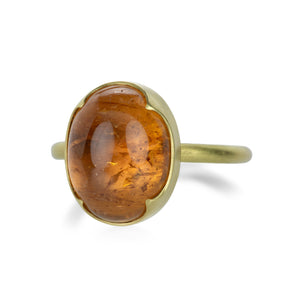 Gabriella Kiss Oval Imperial Topaz Ring | Quadrum Gallery