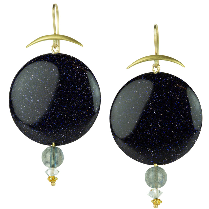 Gabriella Kiss 18k Night Sky Earrings | Quadrum Gallery