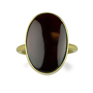 Gabriella Kiss 18k Oval Almandine Garnet Ring | Quadrum Gallery