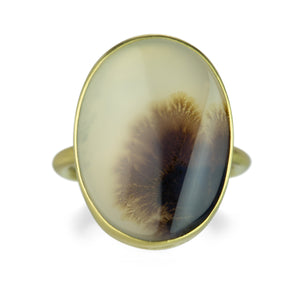 Gabriella Kiss Large Vertical Dendritic Agate Ring | Quadrum Gallery