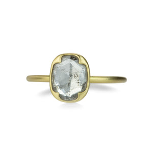 Gabriella Kiss Rose Cut Salt and Pepper Diamond Ring | Quadrum Gallery