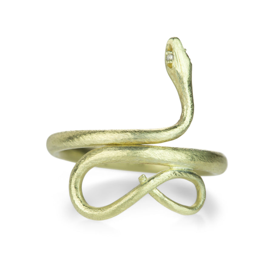 Gabriella Kiss 14k Snake Ring | Quadrum Gallery