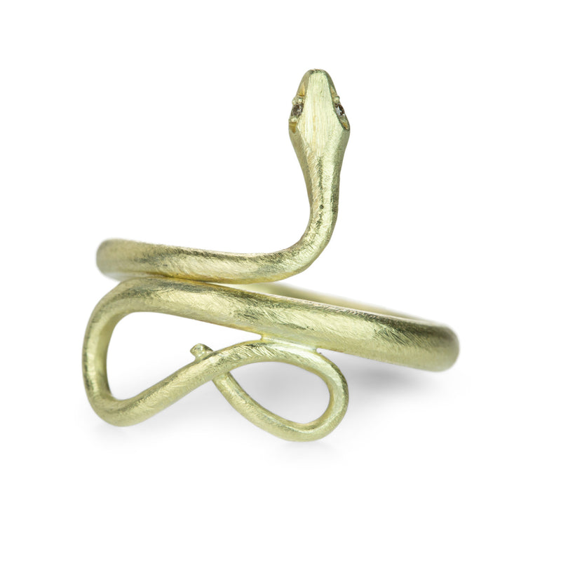 Gabriella Kiss 14k Snake Ring | Quadrum Gallery