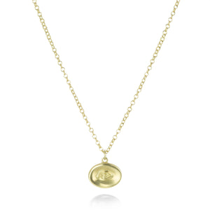 Gabriella Kiss Small 18k Eye Pendant Necklace | Quadrum Gallery