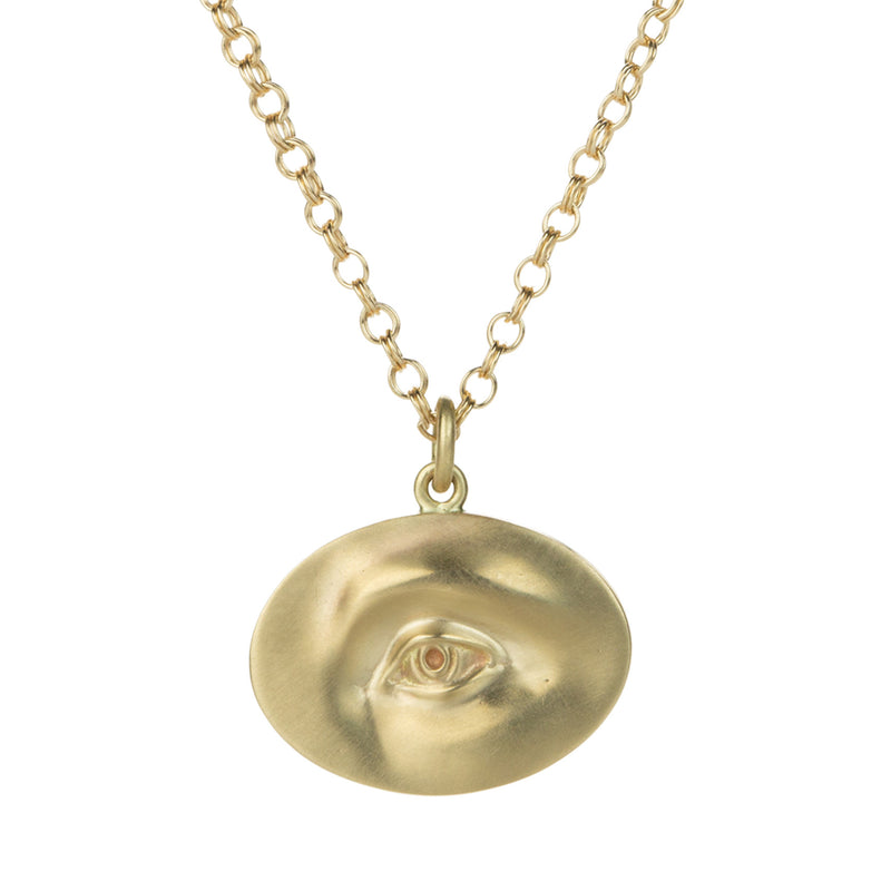 Gabriella Kiss Large 14k Eye Pendant Necklace | Quadrum Gallery