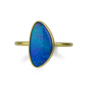 Gabriella Kiss Freeform Bezel Set Boulder Opal Ring | Quadrum Gallery