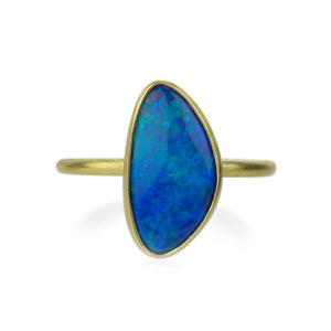 Gabriella Kiss Freeform Bezel Set Boulder Opal Ring | Quadrum Gallery