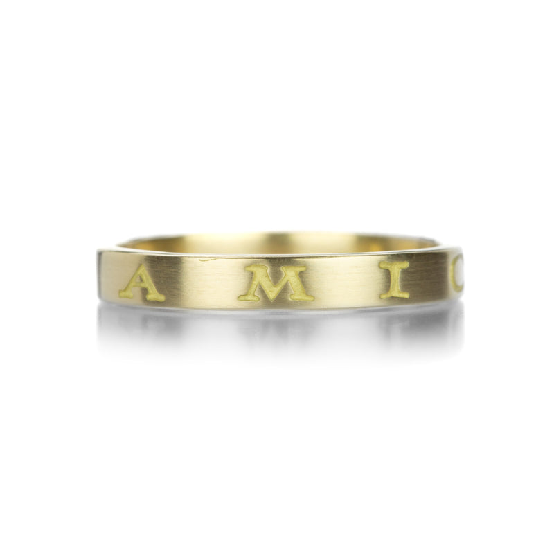 Gabriella Kiss 18k Yellow Gold Amicitia Band | Quadrum Gallery