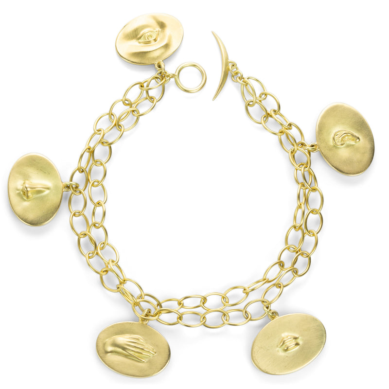 Gabriella Kiss 18k Five Senses Love Token Bracelet | Quadrum Gallery