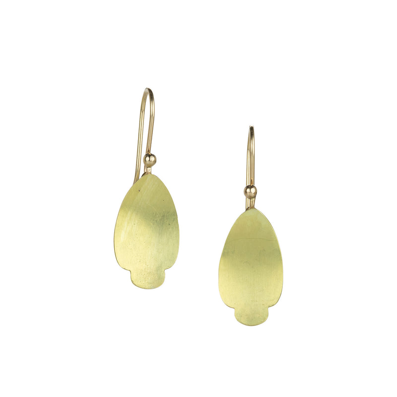 Gabriella Kiss 18k Small Scallop Earrings | Quadrum Gallery