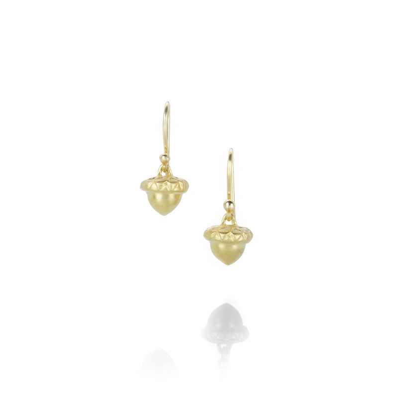 Gabriella Kiss 18k Yellow Gold Acorn Earrings | Quadrum Gallery