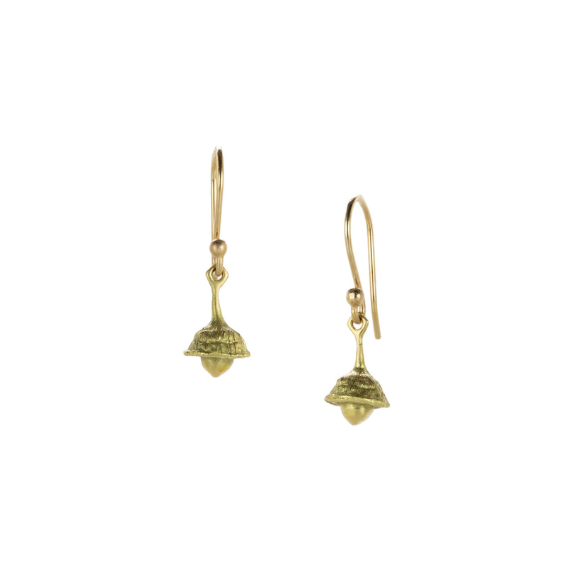 Gabriella Kiss 18k Yellow Gold Seed Bell Earrings | Quadrum Gallery