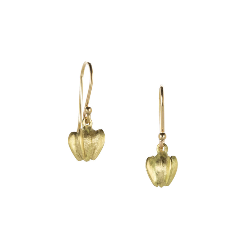 Gabriella Kiss 18k Yellow Gold Buckwheat Earrings | Quadrum Gallery