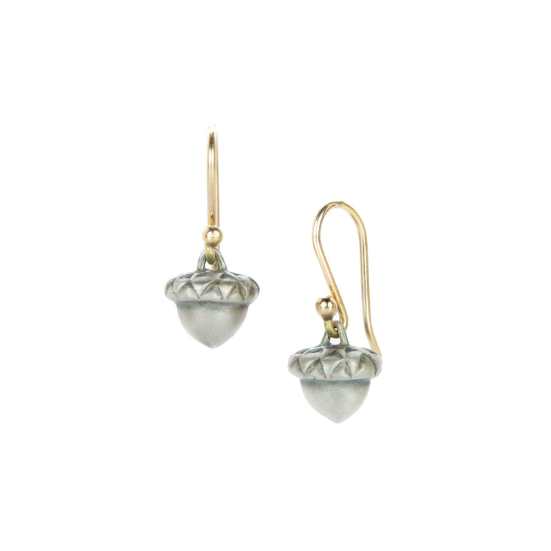 Gabriella Kiss Baby Acorn Sterling Silver Drop Earrings | Quadrum Gallery