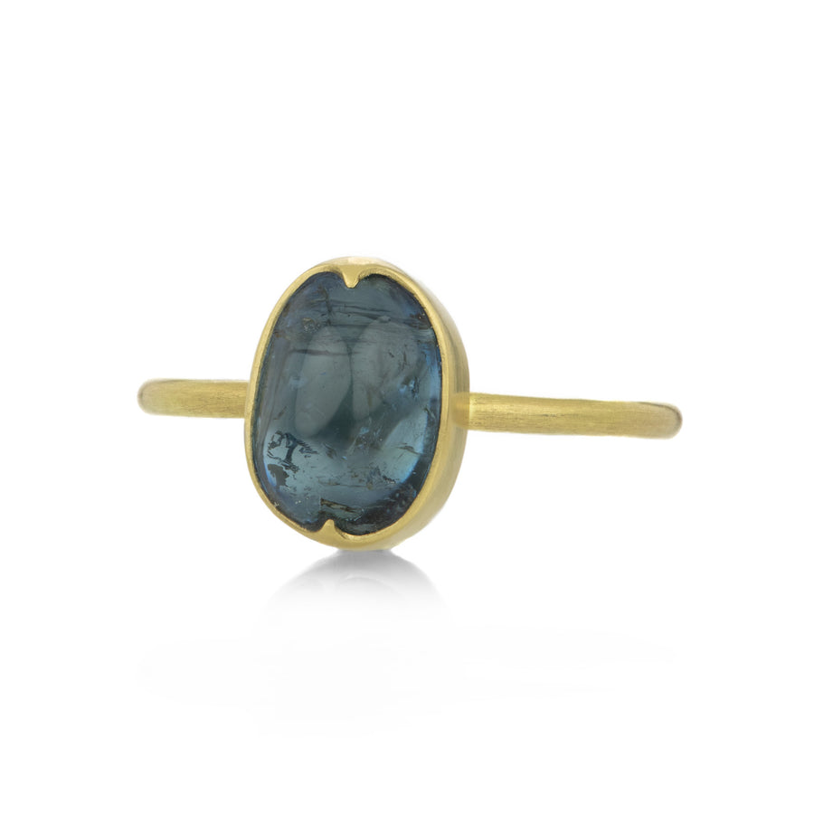 Gabriella Kiss Tumbled Aquamarine Ring | Quadrum Gallery