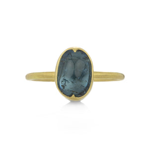 Gabriella Kiss Tumbled Aquamarine Ring | Quadrum Gallery