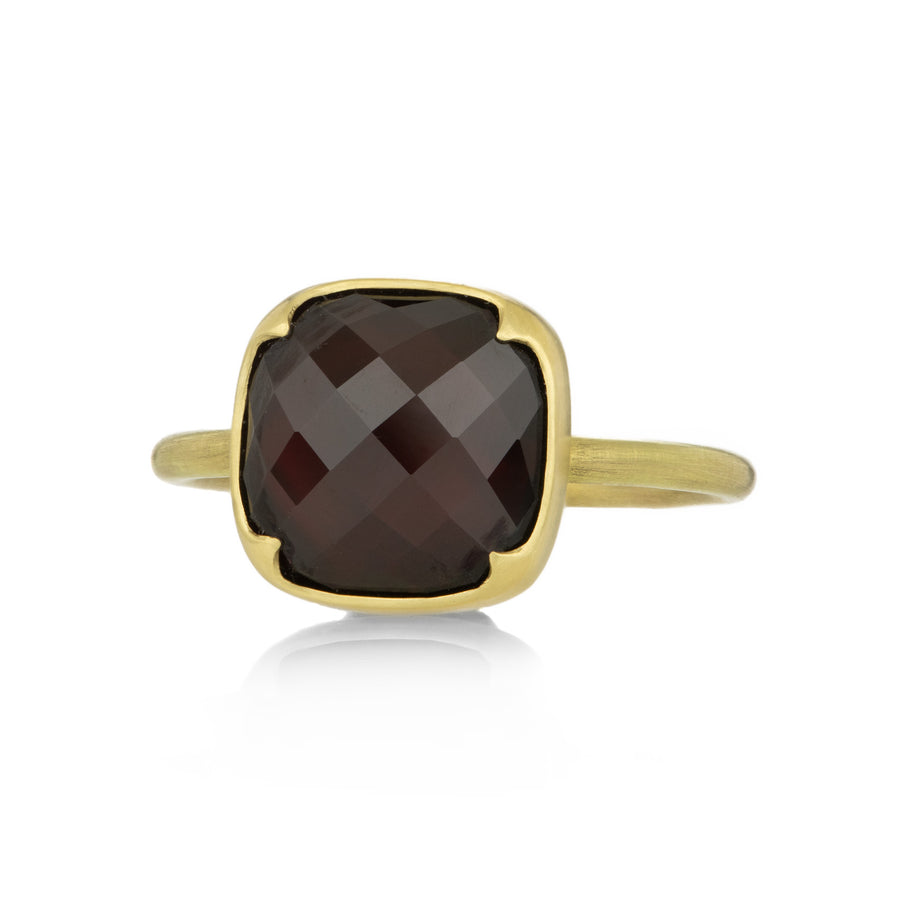 Gabriella Kiss Faceted Almandine Garnet Ring | Quadrum Gallery
